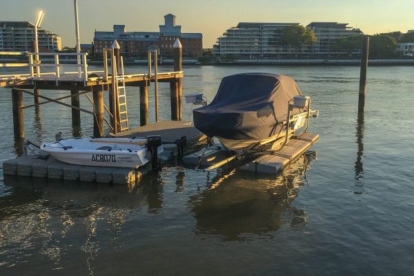 Portable Floating Boat Lift
